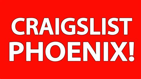 craigslist phoenix arizona